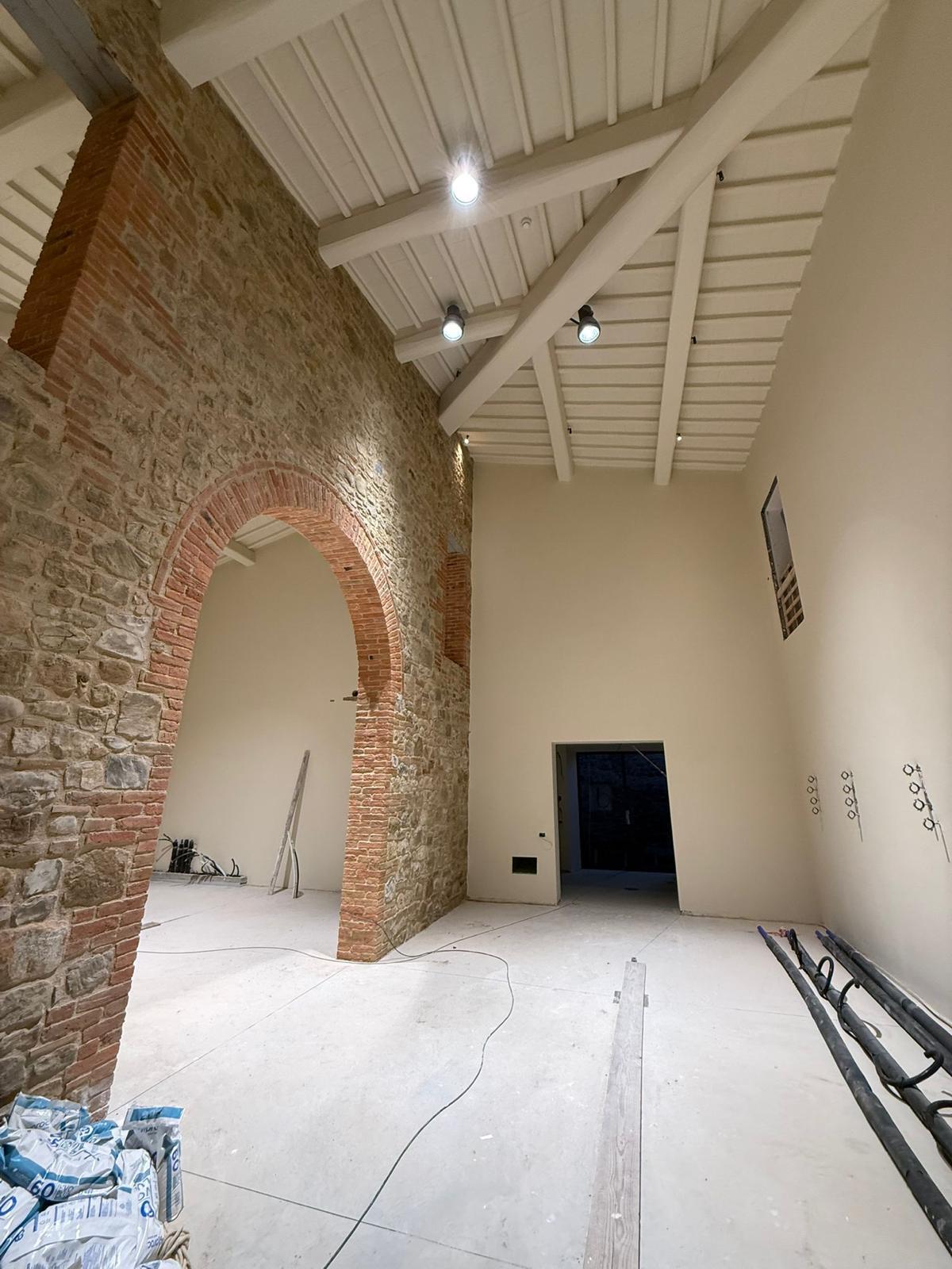Stone arch interior